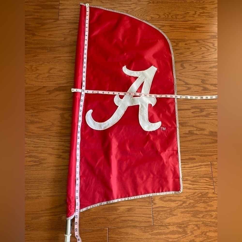 2 Alabama ROLL TIDE Flag Banner Tailgate 42” x 20” - Picture 4 of 5